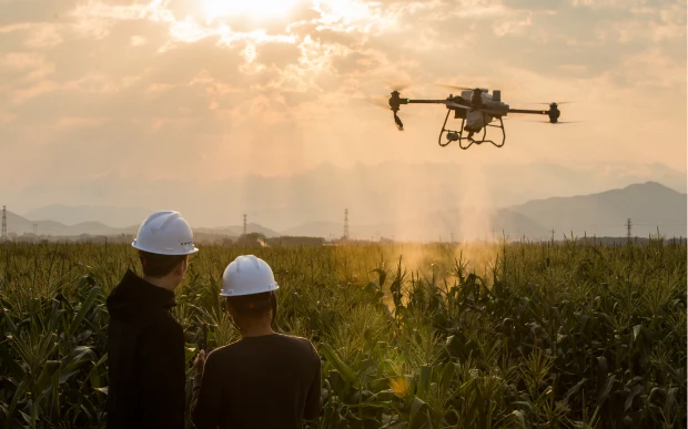 treinamentos de drones agrícolas